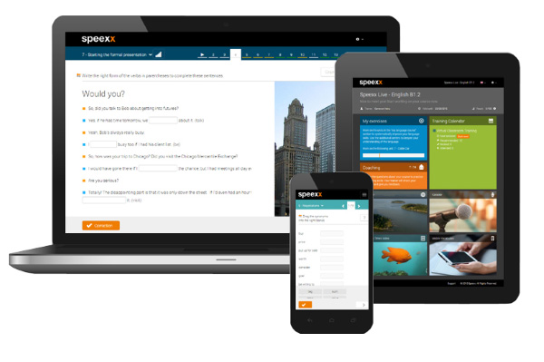 Speexx Online-Sprachentraining