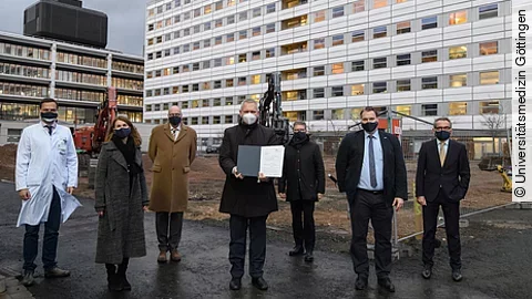 Neues Modulgebäude Intensivmedizin an der UMG Neues Modulgebäude Intensivmedizin an der UMG