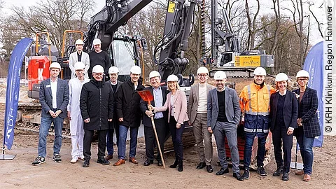 KRH – Spatenstich in Gehrden