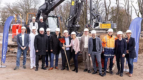 KRH – Spatenstich in Gehrden