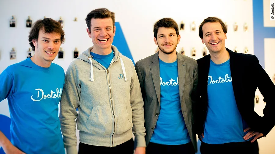 Gründerteam von Doctolib Gründerteam von Doctolib