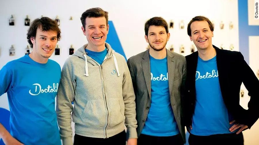 Gründerteam von Doctolib