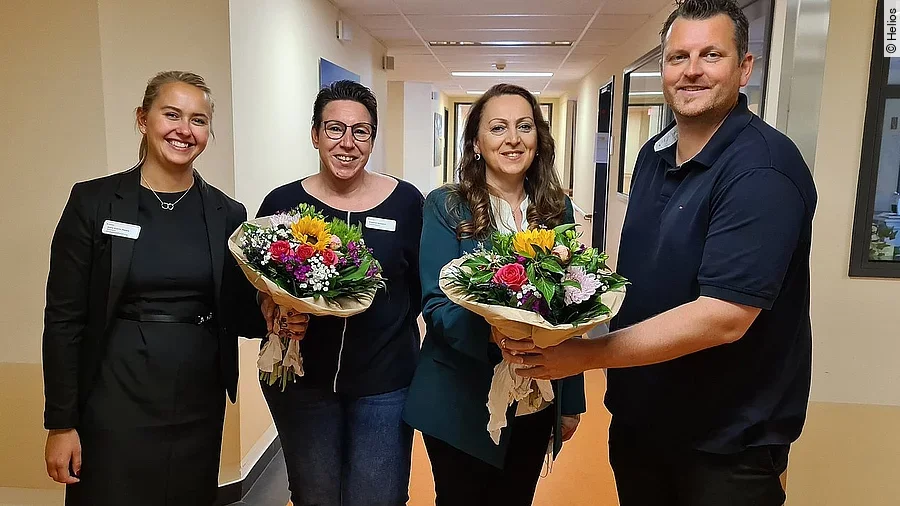 Susanne Schubert und Lindita Daliu-Halimi 