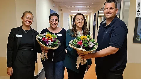 Susanne Schubert und Lindita Daliu-Halimi 