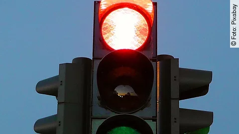 Ampel-Rotlicht