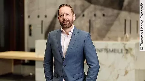 Philipp Köbe arbeitet als Projektmanager für ScMI.