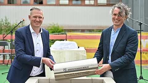 Grundsteinlegung Joseph Kliniken Berlin