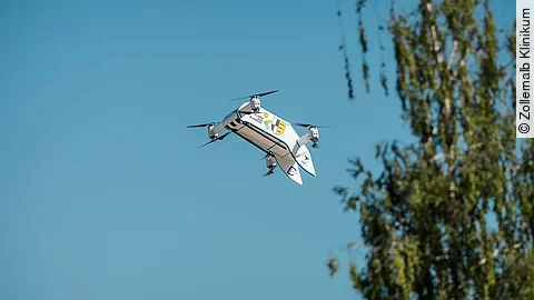 Drohnentransporte am Zollernalb Klinikum