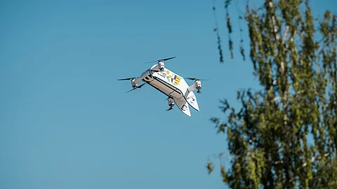 Drohnentransporte am Zollernalb Klinikum Drohnentransporte am Zollernalb Klinikum