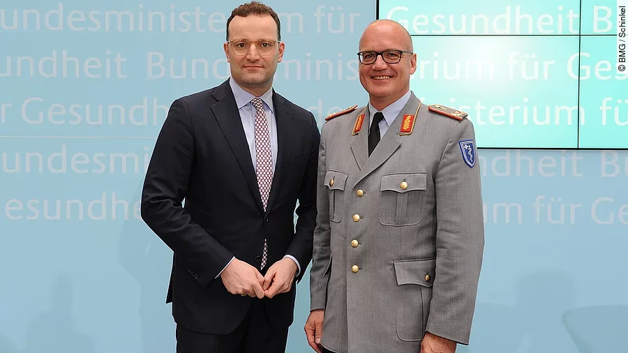 Jens Spahn und Dr. Hans-Ulrich Holtherm