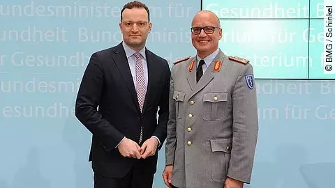 Jens Spahn und Dr. Hans-Ulrich Holtherm