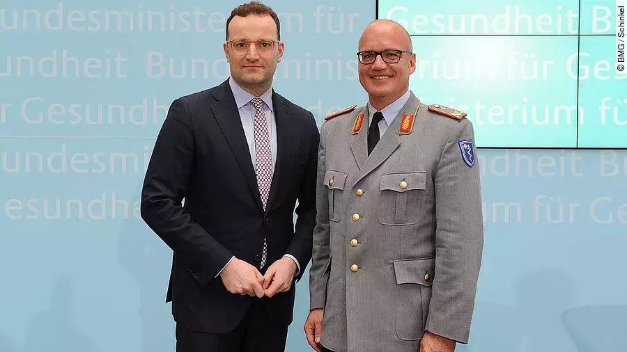 Jens Spahn und Dr. Hans-Ulrich Holtherm