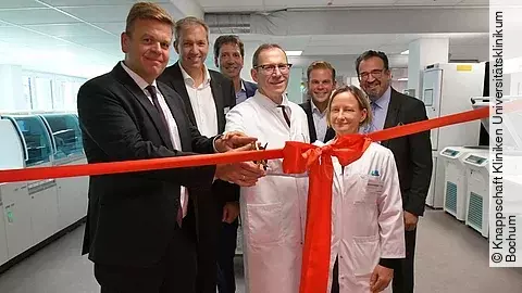 Eröffnung Zentrallabor Knappschaft Kliniken