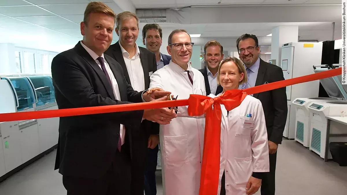 Eröffnung Zentrallabor Knappschaft Kliniken Eröffnung Zentrallabor Knappschaft Kliniken