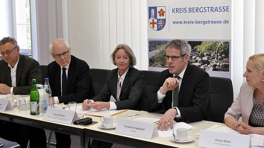 Pressekonferenz zum Kreiskrankenhaus Bergstraße Pressekonferenz zum Kreiskrankenhaus Bergstraße