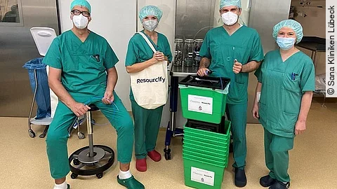 Sana Klinken Lübeck als Pilotpartner von Biosense Webster und Resourcify