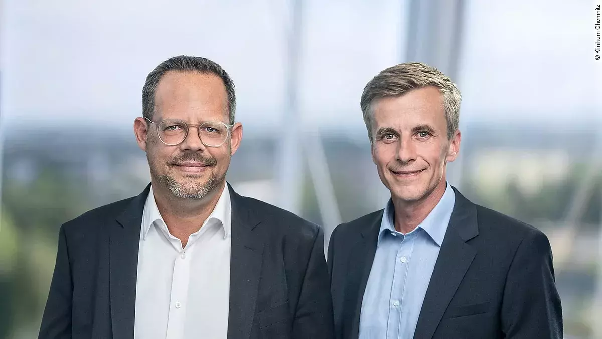 Martin Jonas und Prof. Martin Wolz