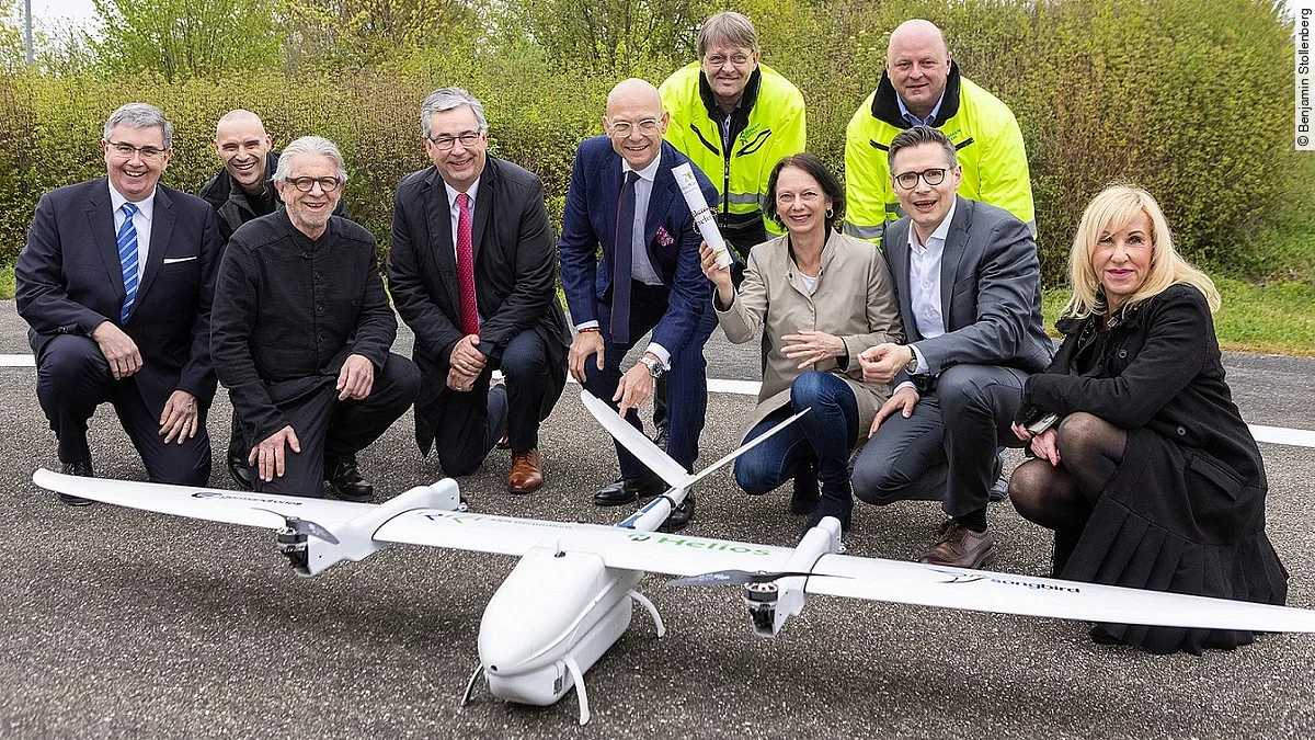 Drohnennetzwerk Helios RKH Gesundheit