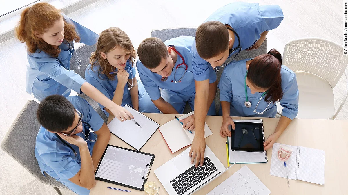Medizinstudenten Medizinstudenten