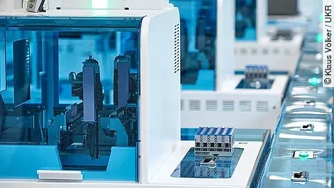 Neue Laborstraße am UKR