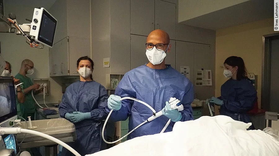 Einweg-Endoskop der dänischen Firma Ambu