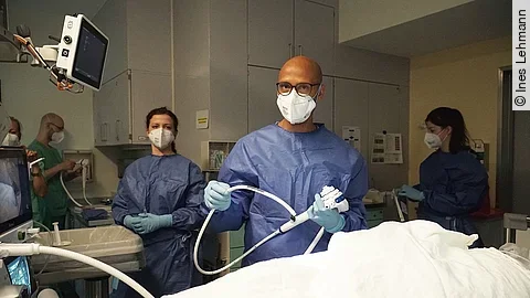 Einweg-Endoskop der dänischen Firma Ambu Einweg-Endoskop der dänischen Firma Ambu