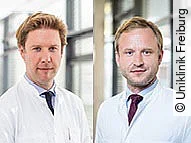 Prof. Dr. Christian Gratzke (l.) und  Prof. Dr. Fabian Bamberg