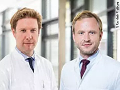 Prof. Dr. Christian Gratzke (l.) und  Prof. Dr. Fabian Bamberg