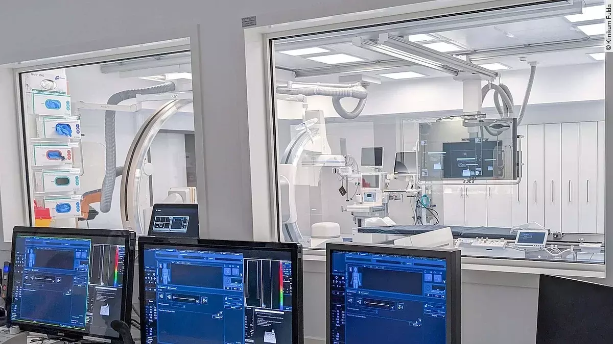 Radiologie Klinikum Fulda Blick in die neue Radiologie des Klinikums Fulda