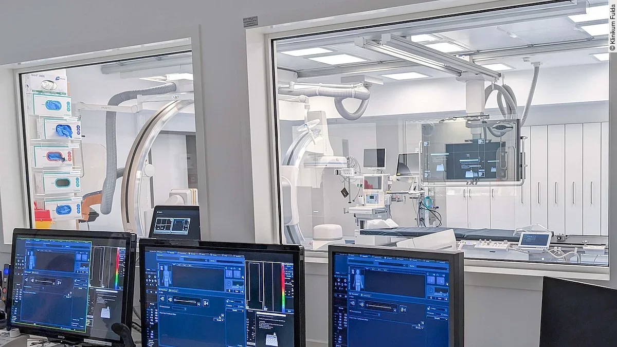 Blick in die neue Radiologie des Klinikums Fulda