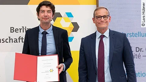 Berliner Wissenschaftspreis für Christian Drosten Berliner Wissenschaftspreis für Christian Drosten