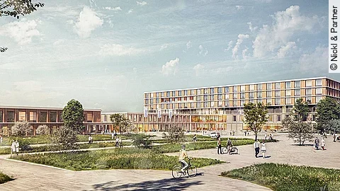 Neubau-Entwurf Klinikum Memmingen Neubau-Entwurf Klinikum Memmingen