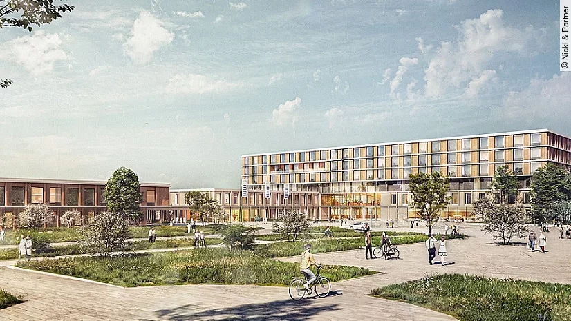 Neubau-Entwurf Klinikum Memmingen