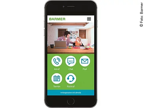 Barmer Teledoktor-App