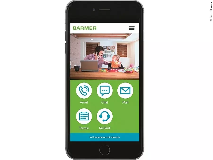 Barmer Teledoktor-App