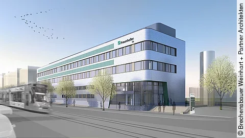 Visualisierung BIPV-Anlage Fraunhofer ISE Visualisierung BIPV-Anlage Fraunhofer ISE