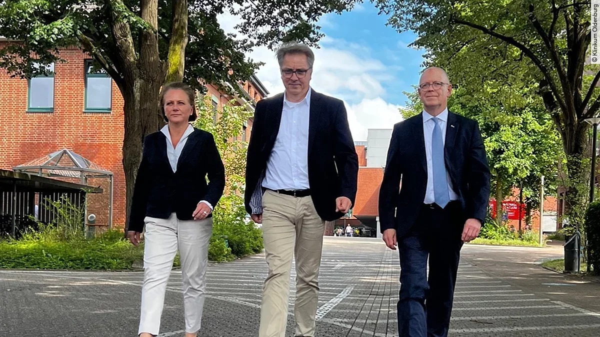 Andrea Morgner-Miehlke, Jürgen Krogmann und Rainer Schoppik Andrea Morgner-Miehlke, Jürgen Krogmann und Rainer Schoppik