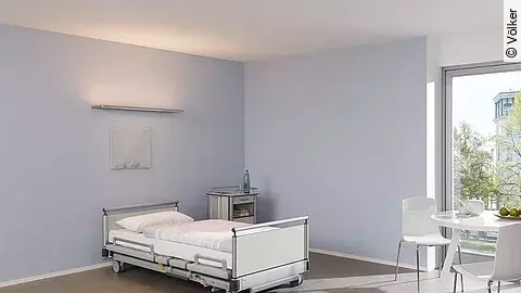 Klinikbett von Völker