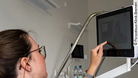 Patiententablet Paracelsus Klinik-Bremen