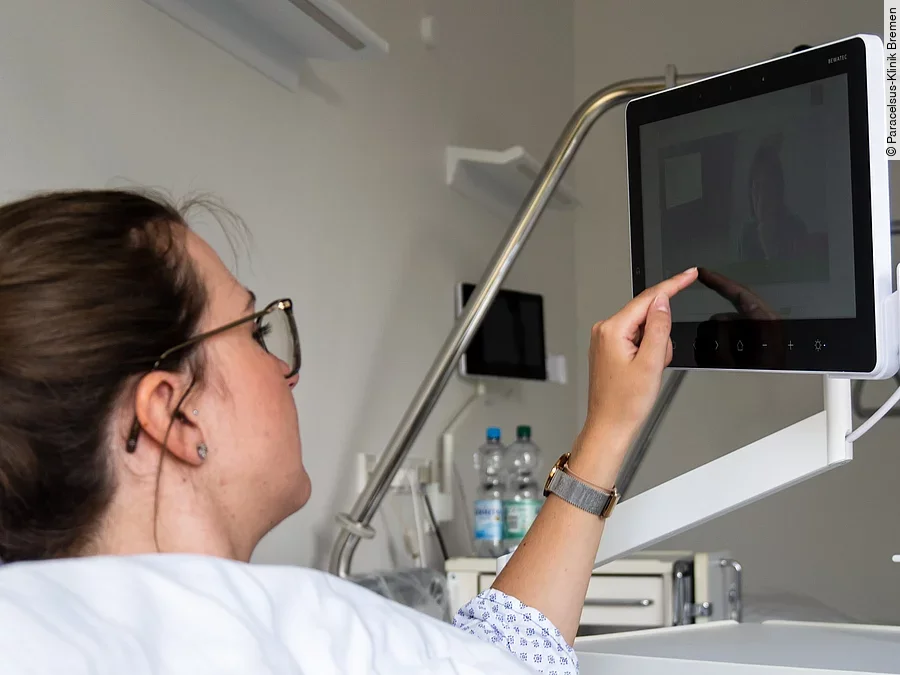 Patiententablet Paracelsus Klinik-Bremen