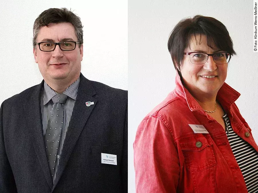 Michael Rimbach und Martina Wallbraun-Herwig, Klinikum Werra-Meißner