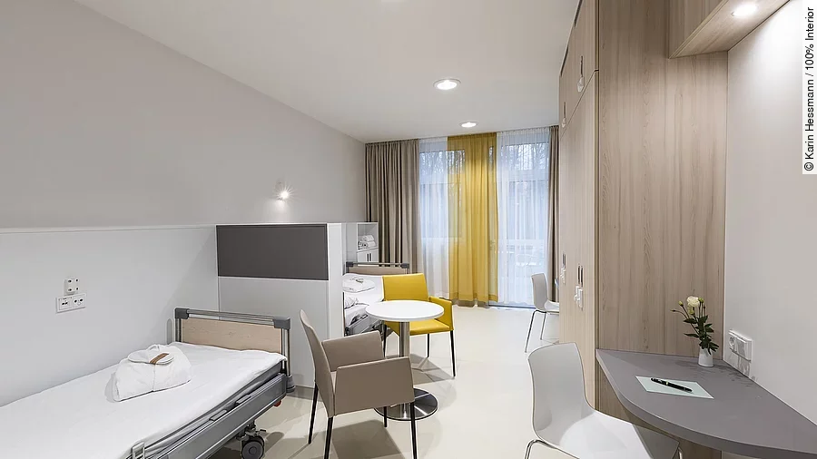 LVR-Klinik Köln Patientenzimmer
