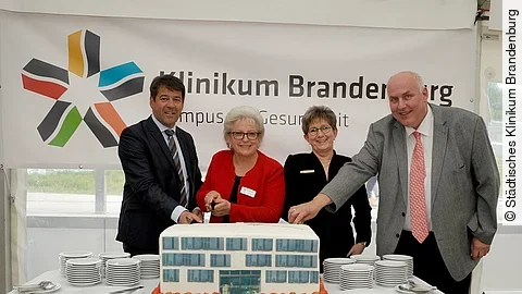 Einweihung Laborgebäude Städt. Klinikum BB Einweihung Laborgebäude Städt. Klinikum BB