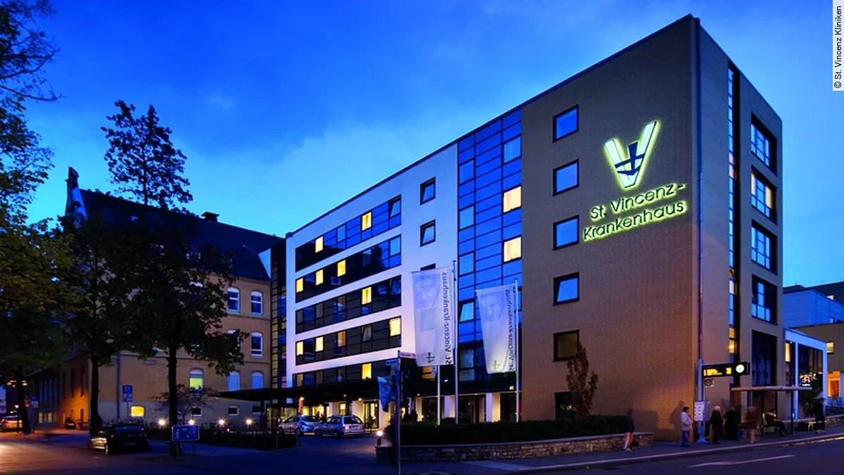 Frontansicht St. Vicenz Kliniken Frontansicht St. Vicenz Kliniken