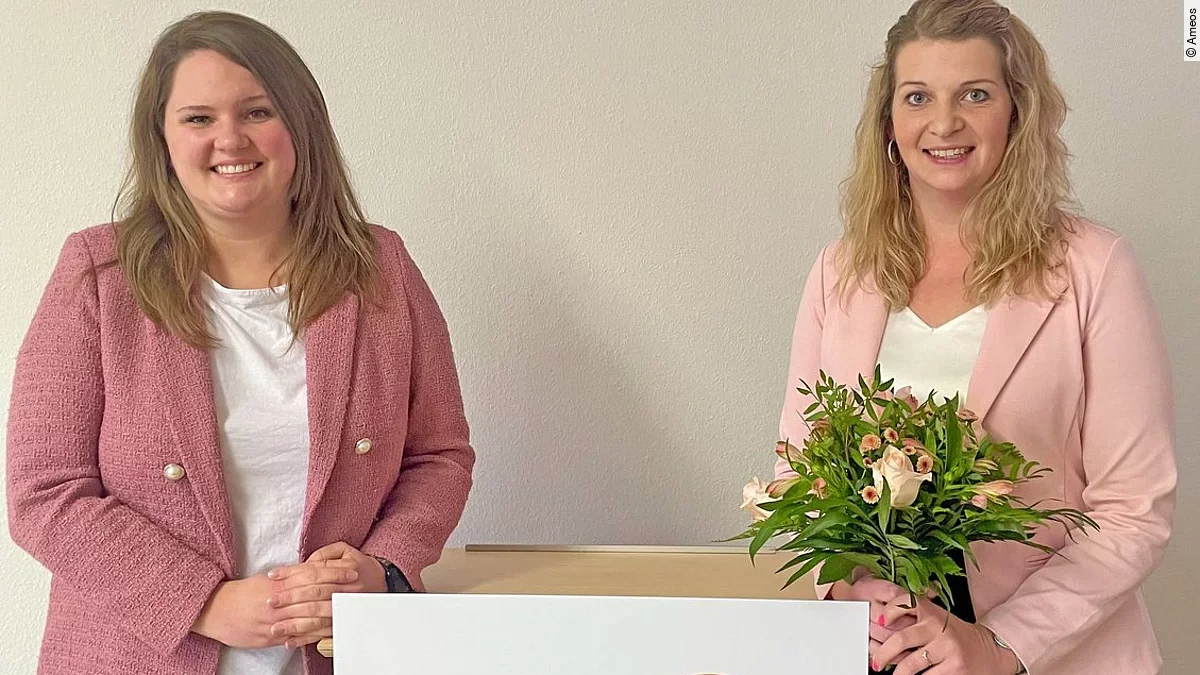 Sabrina Zientek und Lara Sterwald