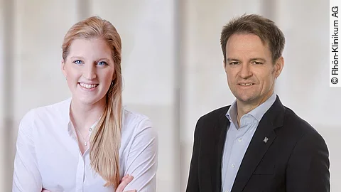 Hannah Gilles und Dr. Stefan Stranz