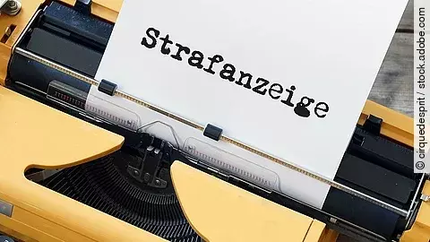 Strafanzeige Strafanzeige