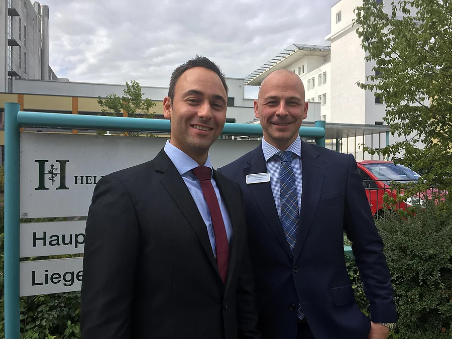 Daniel Amrein (links) und Phillip Fröschle