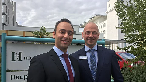 Daniel Amrein (links) und Phillip Fröschle