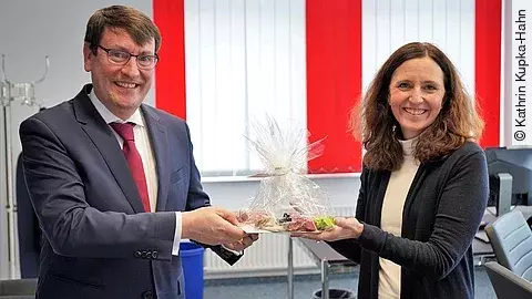 Alexander Zugsbradl und Dr. Antje Geier Alexander Zugsbradl und Dr. Antje Geier